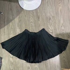Club Monaco Black Mini Skater Skirt
